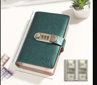 Şifrə ilə kilidlənən büdcə zərfli planlayıcı dəftər - Dizayn