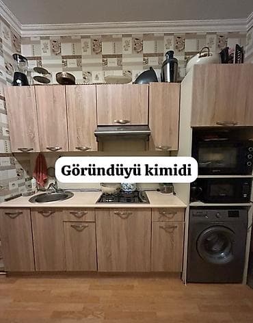 Mətbəx mebeli satılır 330₼. Ölçü 2.60. Üzərində qaz moyka aspirator lalafo.az -da Mətbəx mebeli satılır 330₼. Ölçü 2.60. Üzərində qaz moyka aspirator