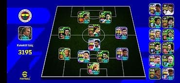 Velosipedlər: EFootball hesabı – güclü komanda tərtibatı - Klub teması: Fenerbahçe — 1