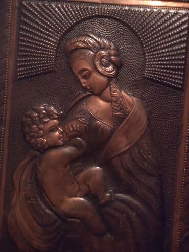 dini profil şəkilləri: Məscidin və Kəbənin təsvir olunduğu divar üçün dekorativ tablo — 2