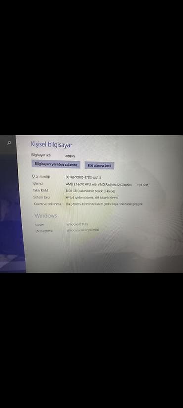 komputer notebook: Hec bir problemi yoxdur isleyir. Batareykayla sonur gerek adaptr — 6