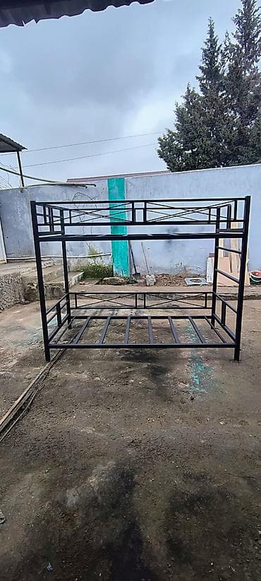 az xeritesi: Oğlan və qız üçün, Çarpayı, Matrassız, Siyirməsiz, Dəmir — 3