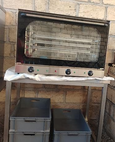 soba elektrik: Peşəkar çörəkxana/konditer avadanlıqları dəsti 1) Konveksiya sobası – — 2