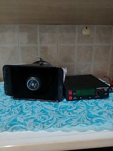 kamp: Premier Hazard siren sistemi – 12V, 100W Komplekt: - Premier Hazard — 4