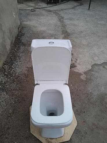 Tualet kompakta – keramik gövdə və üst sistern ilə tam dəst — 5