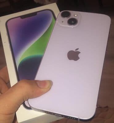 iphone 15 cəhrayı: IPhone 14 Plus, 128 GB, Deep Purple, Face ID — 1