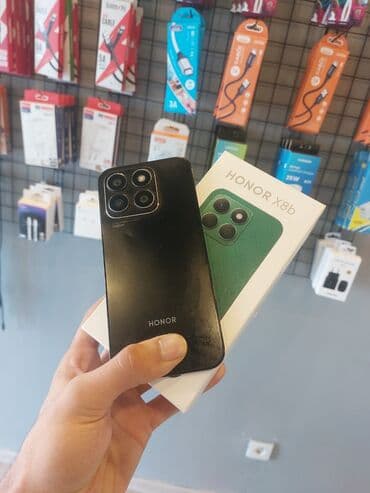 honor magic 5 qiymeti: Honor X8b, 128 GB, rəng - Qara, Barmaq izi, İki sim kartlı, Face ID — 1