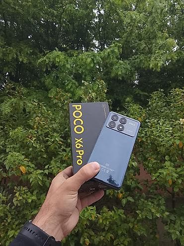 poco x6 qiyməti: Poco X6 Pro, 512 GB, rəng - Boz, Barmaq izi — 1