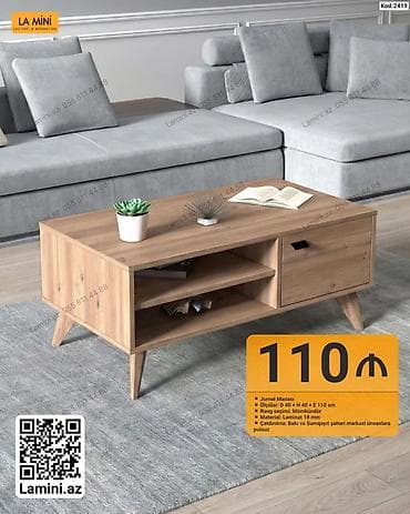 bar stolu: Düz masa, Açılmayan, Təkərsiz, Teksturalı laminat, Zəmanətsiz — 1