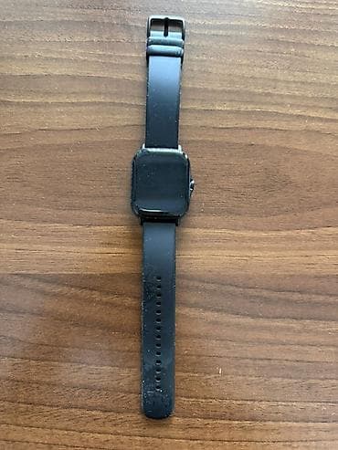 Çantalar: İşlənmiş, Smart saat, Amazfit, Sensor ekran, rəng - Qara — 2