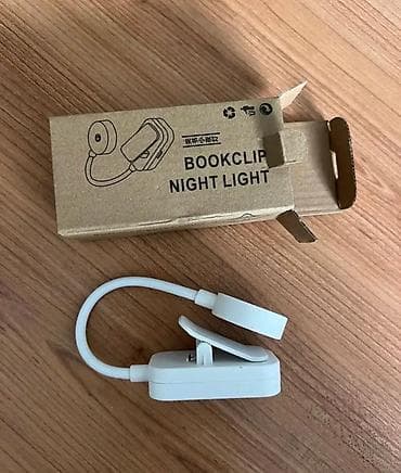 3d defter: BOOKCLIP NIGHT LIGHT – kitab üçün klipsli LED işıq - Kompakt və — 2