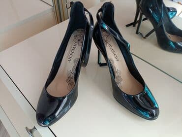 туфли новая не одевала не разу: Туфли, Размер: 37.5, цвет - Черный, Новый — 3