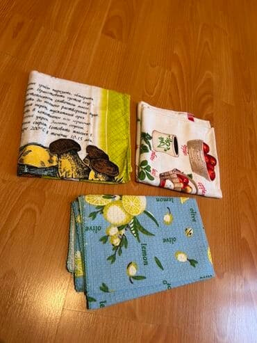 Vazalar: Mətbəx üçün rəng - Yaşıl Mikrofiber Dəsmal — 2