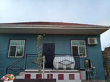 samuxda kiraye evler: 1.5 sot torpaq sahəsində inşa olunmuş 3 otaq. Qaz su işiq daimi — 1