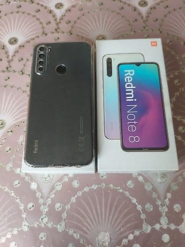 irşad electronics xiaomi redmi note 8: Xiaomi Redmi Note 8 – qutu ilə - Ekran: 6.3" Full HD+ IPS — 5