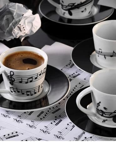 Kofe dəsti.Kütahya porselen