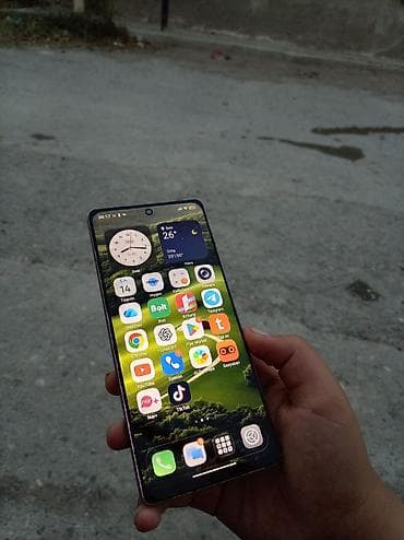 Infinix Note 50 Pro, 256 GB, rəng - Boz, Zəmanət, Simsiz şarj, Face ID — 3