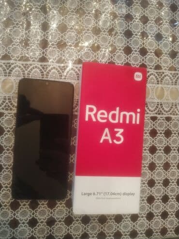 Redmi A3 4GB RAM 128GB ROM heç bir prabremi yoxdu 1 ay önce alinib