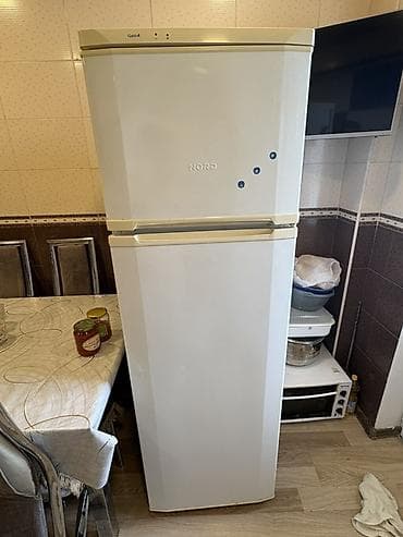 iphone 15 2 el: İşlənmiş 2 qapılı Nord Soyuducu Satılır, rəng - Ağ — 2
