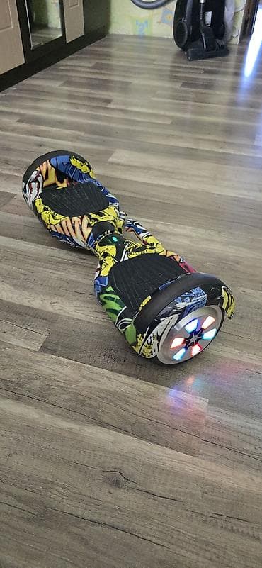 hoverboard: İşlənmiş Giroskuter 6.5", 501 - 750 Vt, 6 - 15 km/s, Ünvandan götürmə — 2