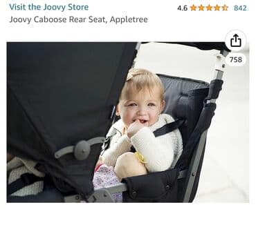 Gəzinti arabaları: Əkizlər üçün araba, İşlənmiş, Yaş: 30 ay — 3