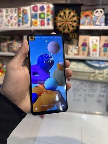 Samsung Galaxy A21S, 64 GB, rəng - Qara