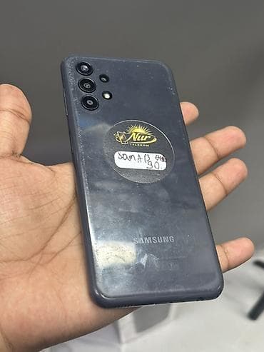 nokia telefon 6300: Samsung Galaxy A13, 128 GB, rəng - Qara, İki sim kartlı — 1