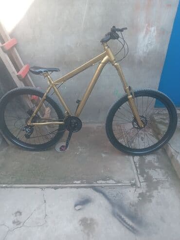 сколько стоит велосипед скоростной: Dağ/şəhər tipli velosiped – qızılı rəng Xüsusiyyətlər: - Alüminium — 1