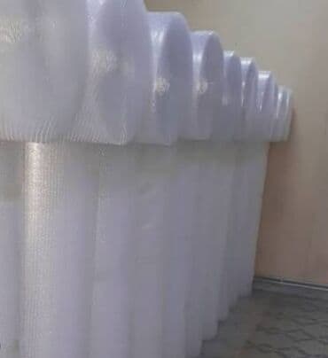 berber eşyaları: Rulonun eni : 1.80 Rulonun uzunluğu: 50 m Hava qabarcıqlı rulonlar — 1