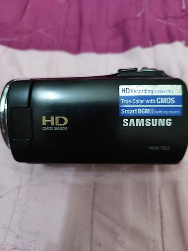 Samsung HMX-F80 videokamera - HD Recording: 1280x720 çəkiliş imkanı -