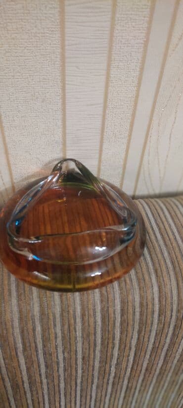 пепельница: Пепельница сервантное хранение новая, добротная тяжелая Чехословакия — 2