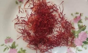 Zəfəran sapları – 100% təbii, ədviyyat məqsədli. - Növ: Qurudulmuş