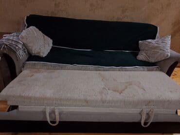 Lincoln: Диван, Б/у, Нераскладной, Без подьемного механизма, Ткань — 3