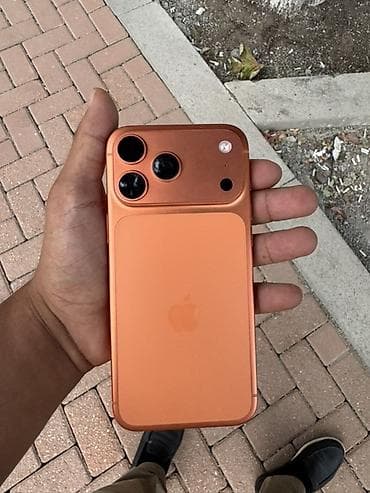 6 s plus: IPhone 17 Pro Max, 256 GB, Narıncı, Face ID — 5