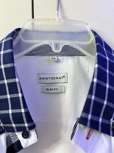 Köynək, Aristokrat, 2XL, rəng - Ağ