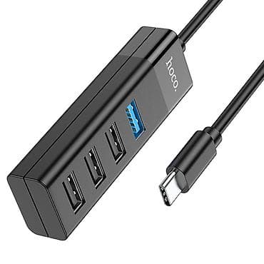 ssd 2 tb: Kateqoriya: Hub-lar Brend: Hoco Model: HB25 (black) Qiymət: 24 4 Port — 1
