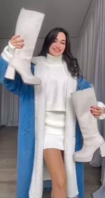 hamilələr üçün: Əla vəziyyətdə cins palto satılır, tədbir üçün alınıb, bir dəfə — 5