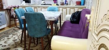 işlənmiş stol stul dəsti sumqayit: 🇹🇷Türk istehsalı Möhtəşəm ✨✨ Kuxna üçün stol stul dəsti 4 stul 1 — 7