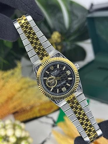 metbex saatlari: Qol saatı, Rolex, rəng - Qızılı — 7