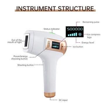 lazer işıq: Epilyasiya üçün, Buz lazer, Təlim keçirilir — 3