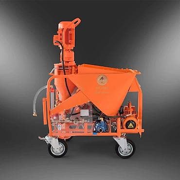 gips: Sənaye qarışdırma və suvaq püskürtmə qurğusu – MILMAC Gold Series — 3