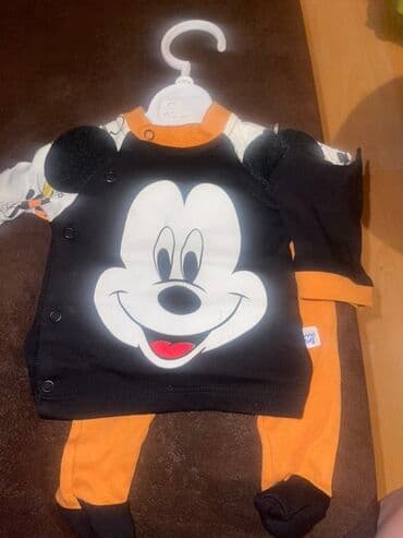 təzə doğulanlar üçün mövsümi kombinezonlar: Kombinezon, Uniseks, 3 - 6 ay, Disney — 10