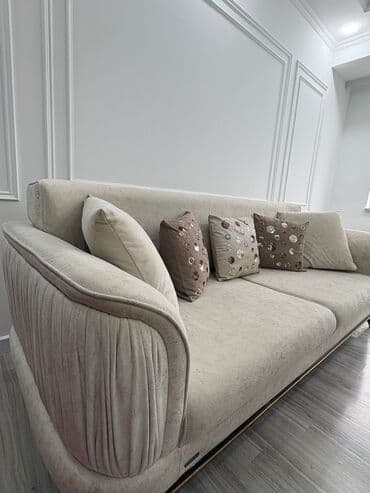 Divan, Yeni, Açılmayan, Bazasız, Vеlur parça, Çatdırılma yoxdur
