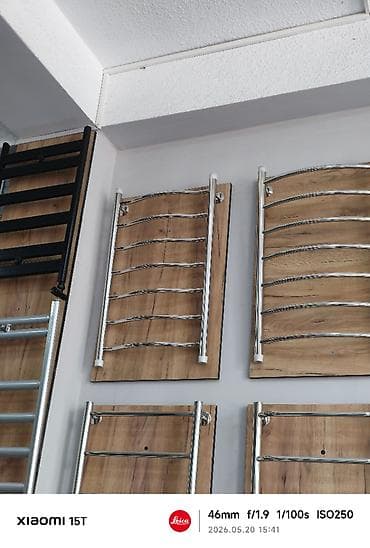 nərdivan: Paslanmayan poladdan dəsmal qurutma radiatorları (sarmaşıq/ladder — 1