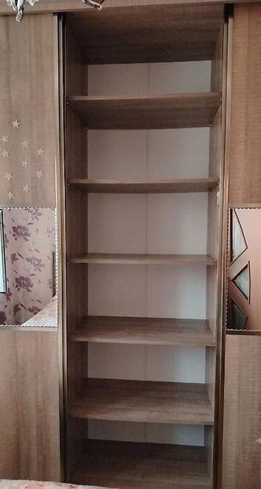 dehliz dolablari: Sürgülü qapılı geyim dolabı - Material: ağac fakturalı LDF/MDF-lam — 3