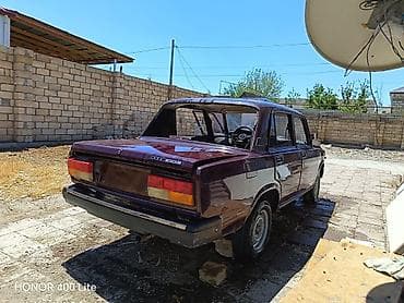 07 satsi: VAZ 2107 sedan – ehtiyat hissələri üçün - Kuzov: tünd bordo rəng, 4 — 8