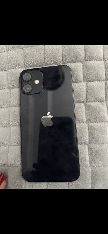 mini prosessor: IPhone 12 mini, Qara, Face ID — 1