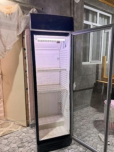 vitrin soyducusu: Ticarət vitrin soyuducusu - Şüşə qapılı, dik tip (single-door) vitrin — 4