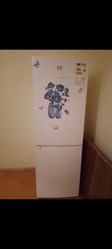 İşlənmiş 2 qapılı Bosch Soyuducu Satılır, rəng - Ağ