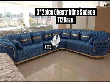 mebiler: Künc divan, Yeni — 1